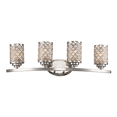 Trans Globe Lighting 70914 PC Infusion 31" Indoor Polished Chrome Transitional Vanity Bar